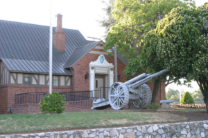 Auburn Veterans Memorial Hall Entrance